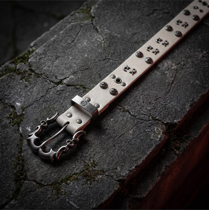 Jace Belts — Gothic Studded Leather Belt